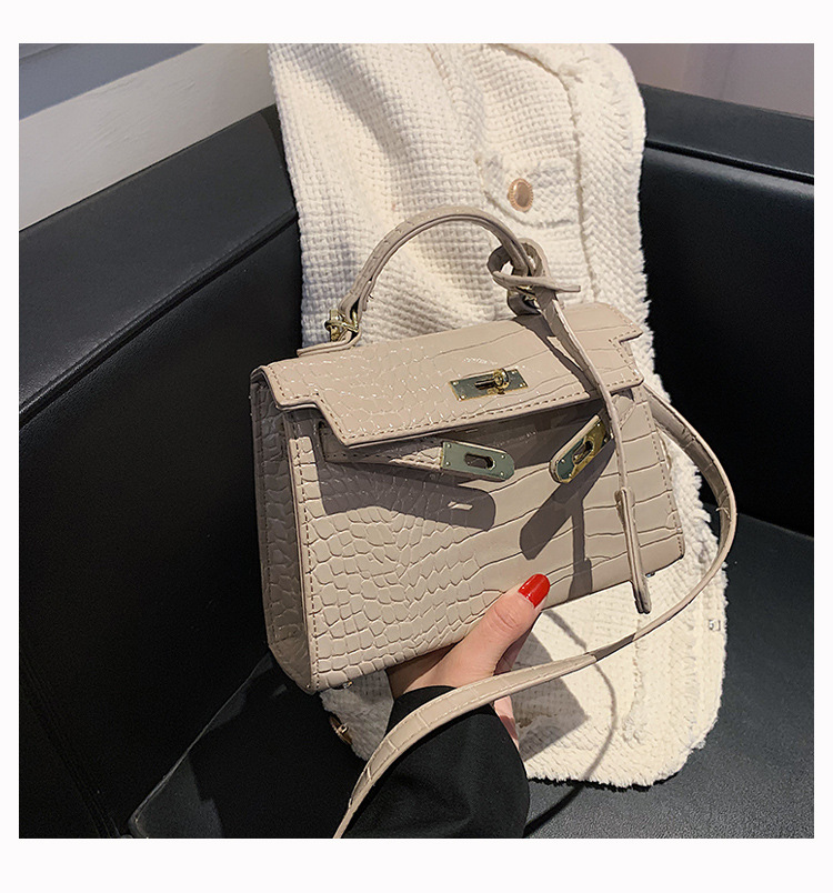 Strukturierte Freizeittaschen Neue Mode Messenger Bags Umhängetaschen Handtaschen Unterarmtaschen display picture 10
