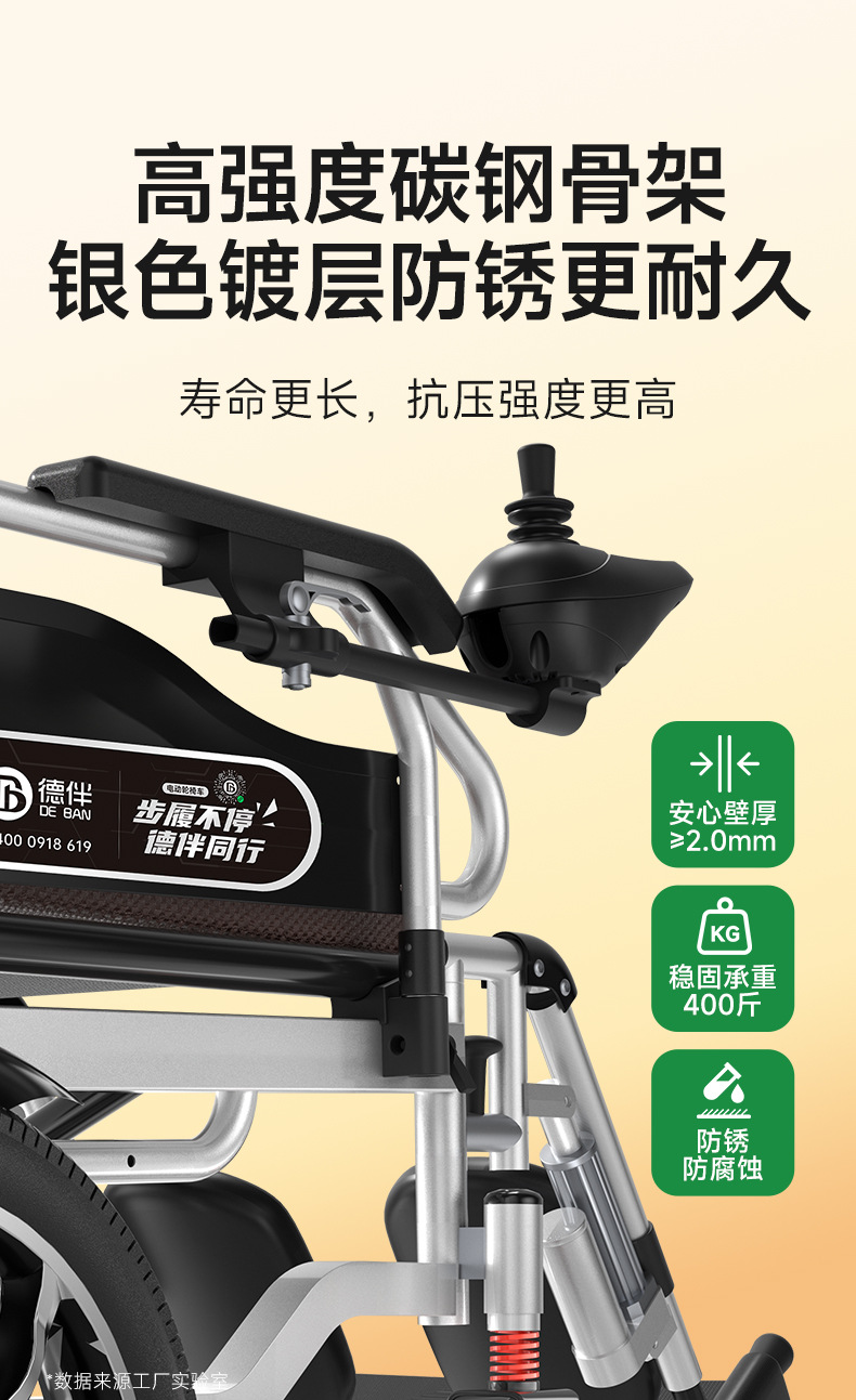 Deban electric wheelchair is an intelligent, fully automatic, portable, foldable, reclining mobility aid for the elderly and disabled