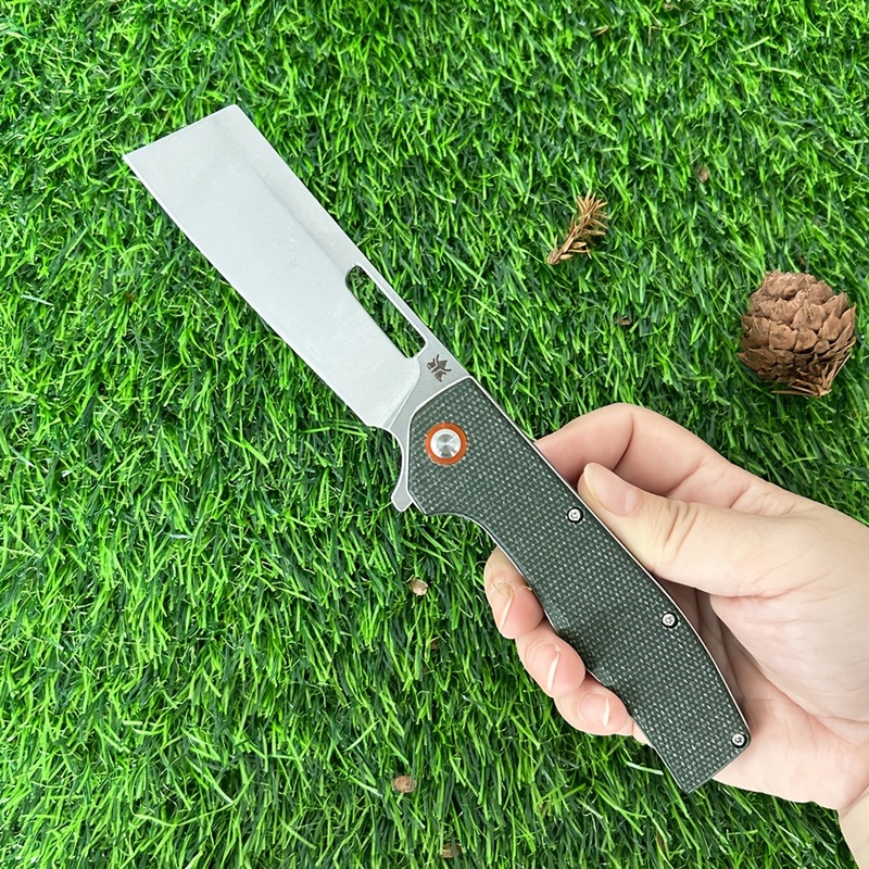 Original Folding Knife D2 Blade Micarta Handle Pocket Knife|undefined