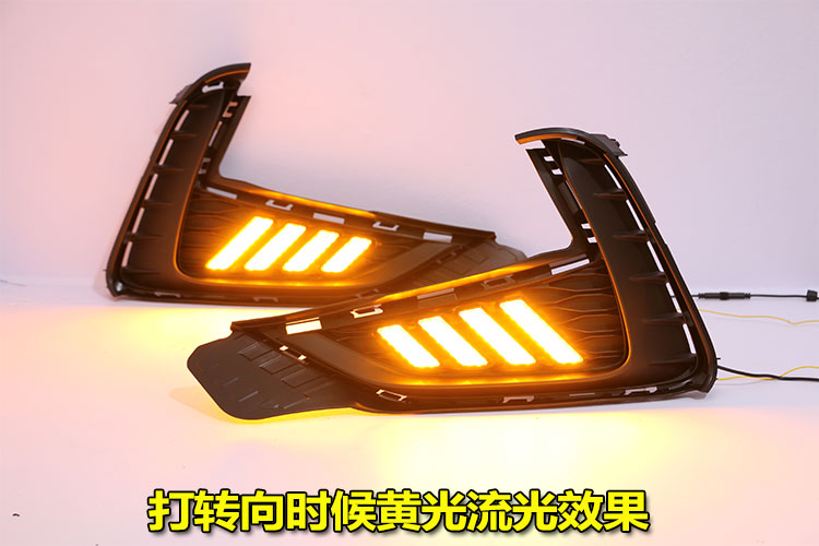21 models of MG5 daytime running lights, front fog lights, MG5 modified LED daytime running lights, dynamic turn signal lights