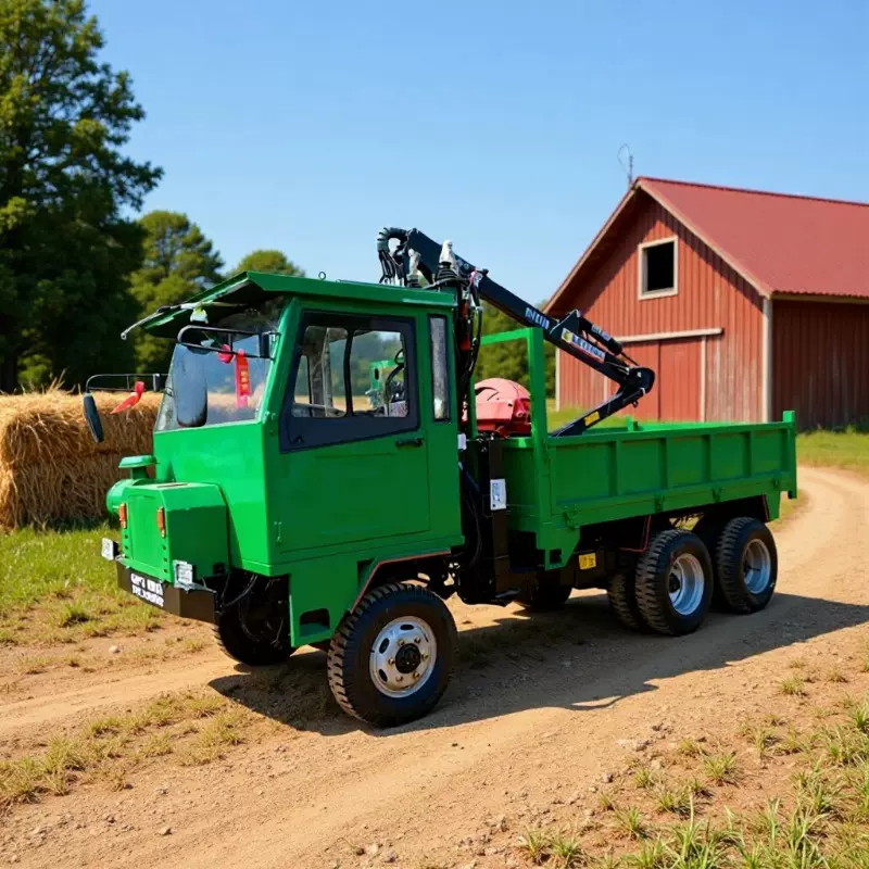 六驱随车抓 车厢尺寸定制 多吨位可选 工程/矿山专用装卸设备