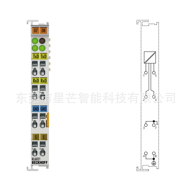 倍福KL6021总线端子模块德国BECKHOFFKL全新原装现货议价嵌入式