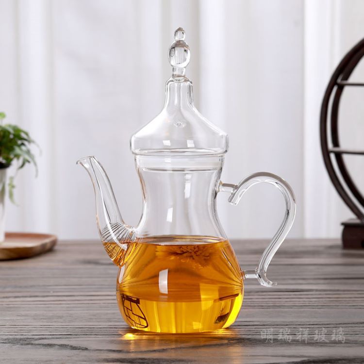 Middle East Arabian Glass Pot Coffee Pot High Temperature Resistant Transparent Glass Pot High Borosilicate Tea Pot Flower Tea Pot Middle East Arabian Glass Pot Coffee Pot High Temperature Resistant Transparent Glass Pot High Borosilicate Tea Pot Flower Tea Pot