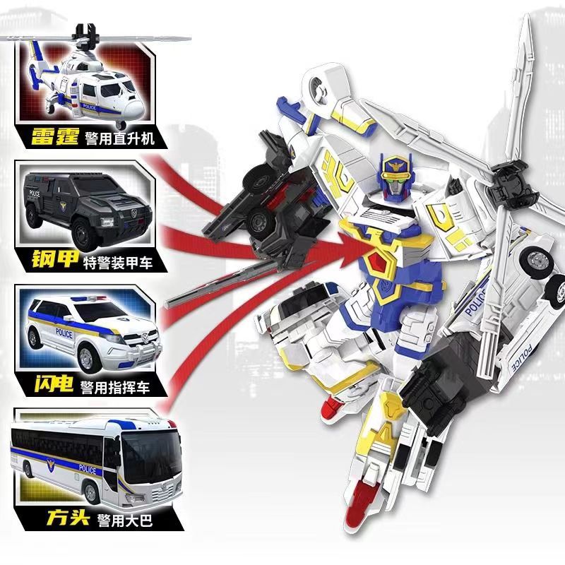 Kafubaochi transformatsiya roboti modeli bolalar o'yinchoqi sovg'a