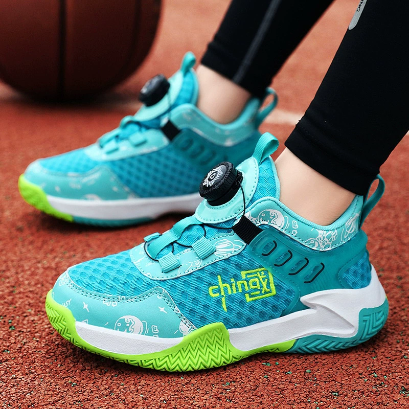 Spring sports shoes for boys, children's basketball footwear, for teenagers