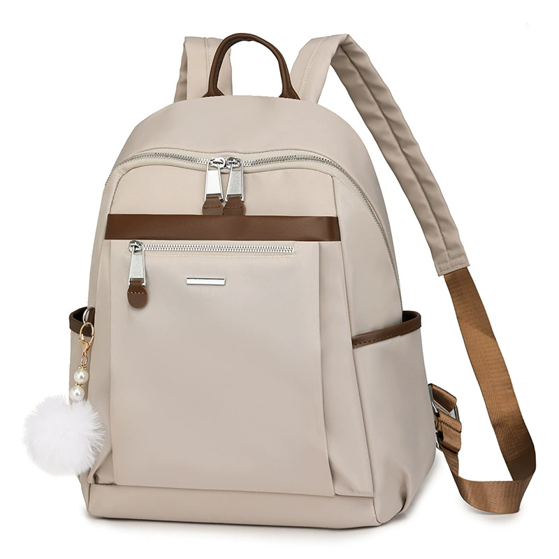 Backpack Waterproof Student Travel Bag, Lightweight Elementary School Backpack with Pendant