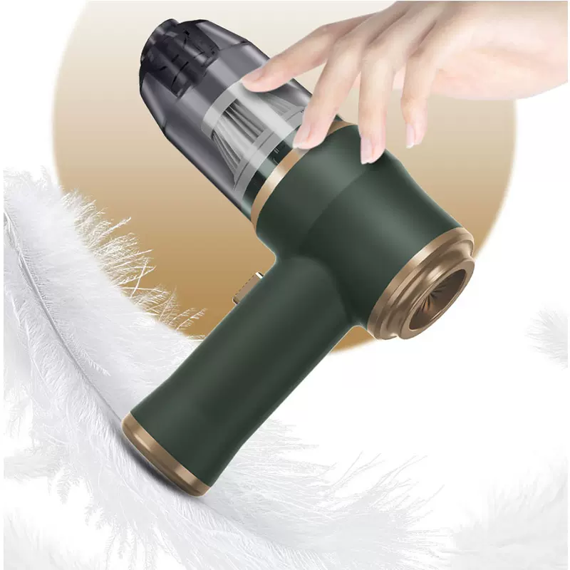 车载吸尘器大功率充电款可充气便携式手持吹吸一体吹尘器跨境