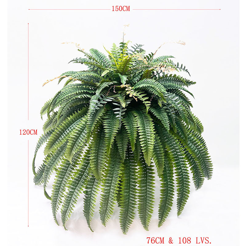 仿真波斯草家居墙面装饰人造蕨草尖尾波草客厅造景仿真绿植摆件|undefined