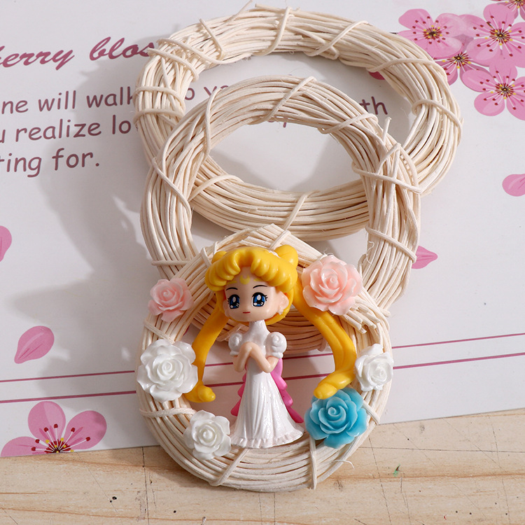 Cream creative decorations handmade
