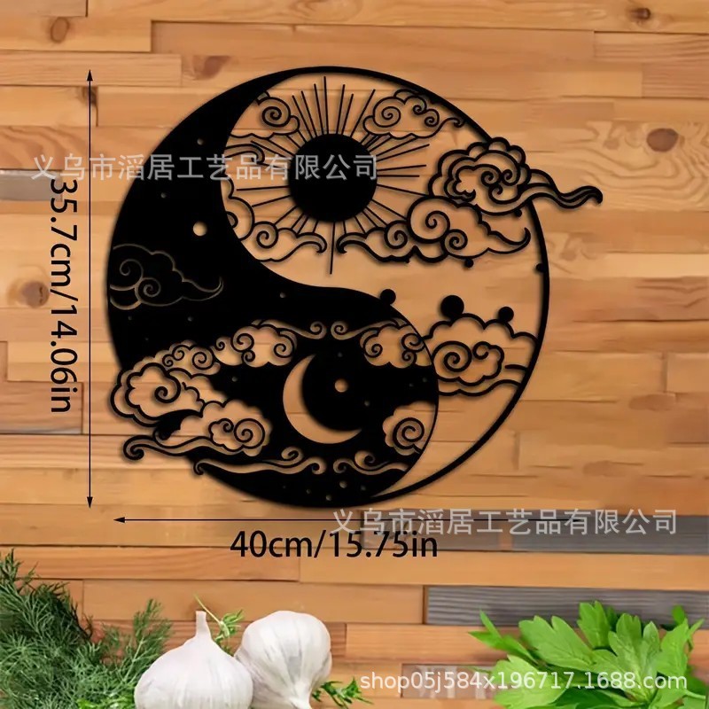 跨境新款金属铁艺工艺品悬挂墙艺术金属工艺墙面装饰墙饰壁挂|undefined