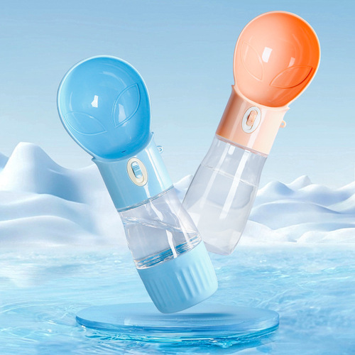 Pet water and food cup two-in-one water and food feeding cup large capacity high temperature resistant kettle dog rice bowl accompanying cup