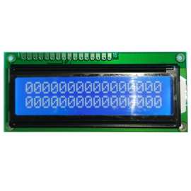 LCD液晶显示模组LCM黄绿屏蓝屏显示器字符显示屏16x2行1602C