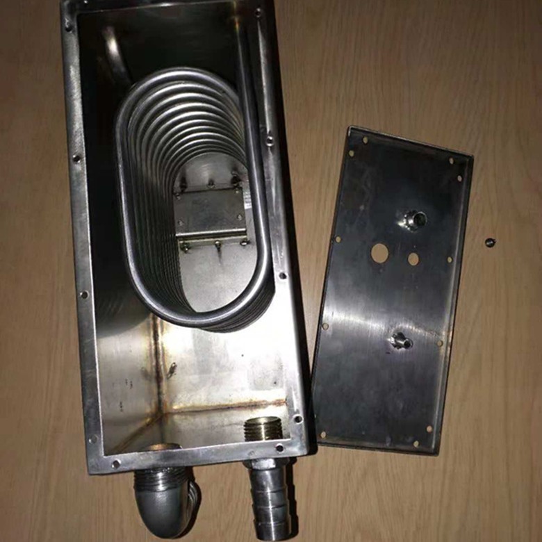 厂家供应热交换盘管 不锈钢激光冷水机盘管 430不锈钢螺旋盘管