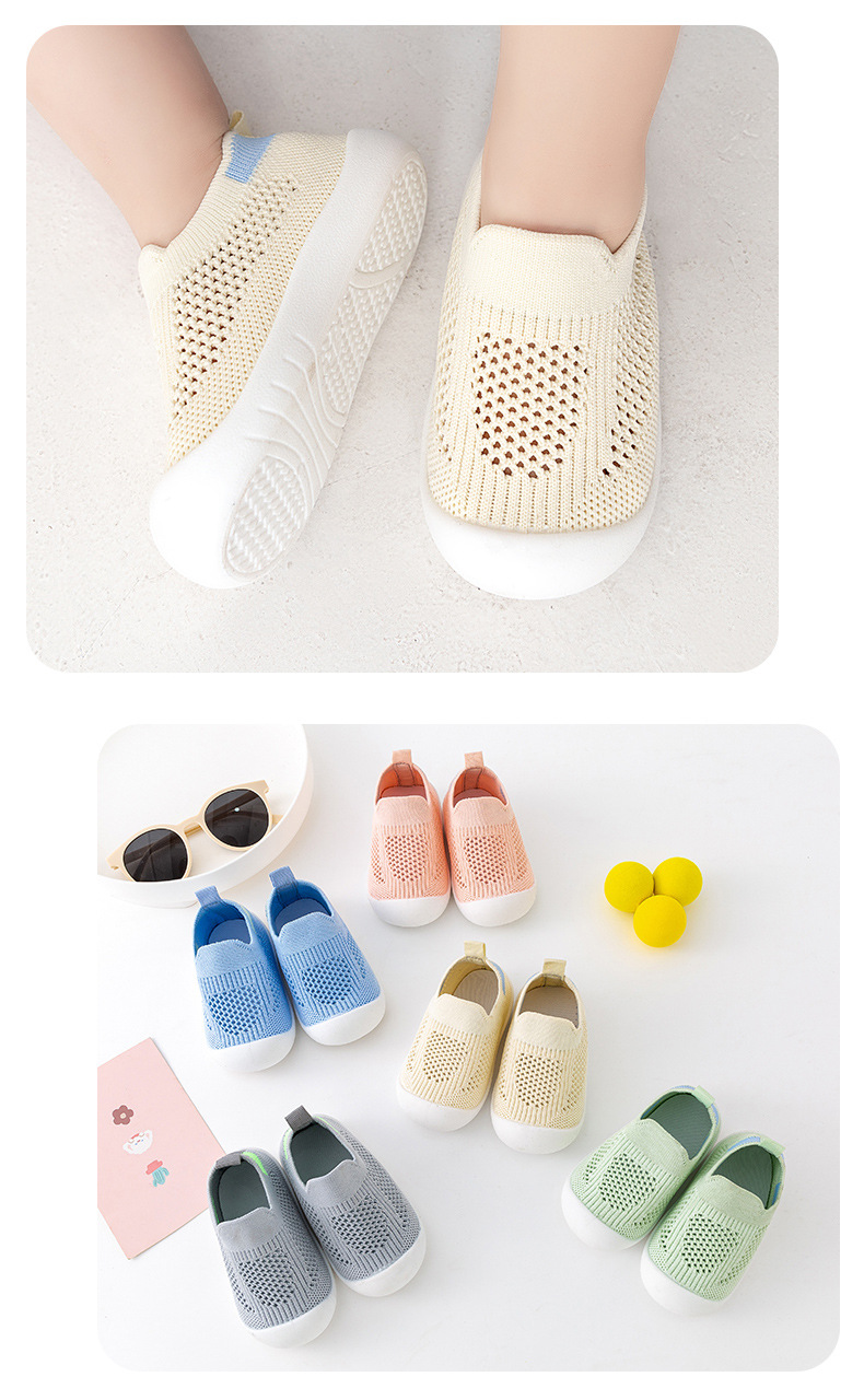 Babyschuh, 24-Kind-Schuh, lässig, atmungsaktiv, für Kleinkinder, Babys, Kinder, Mädchen, Jungen, Mesh-Sneaker, weiche Sohle, bequem, rutschfest, für Babys und Kleinkinder – Detail 17