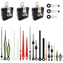 Amazon热销唱片石英钟机芯DIY时钟瓷晶画钟表机芯配7套铝制套装针