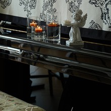 《暮光之城》复古烛台香薰蜡烛底座艺术轻奢烛光晚餐氛围感装饰