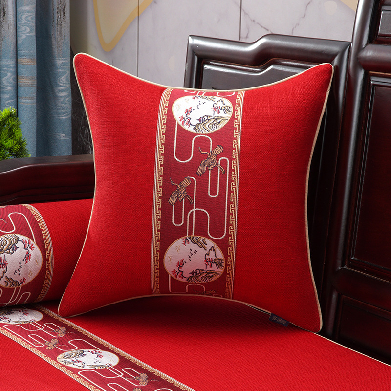 Xiangyunruihe-중국 레드 [도리스 린넨 코트]