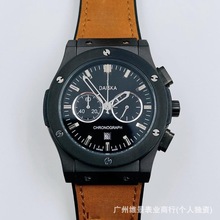 大表盘古欧经典潮流时尚男士手表多功能计时腕表高级感黛施卡手表