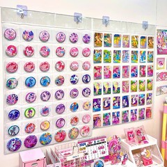 谷子展示掛け袋ポニーポーリーバーのバッジカードの壁掛けの痛い壁のカードの壁の収納袋