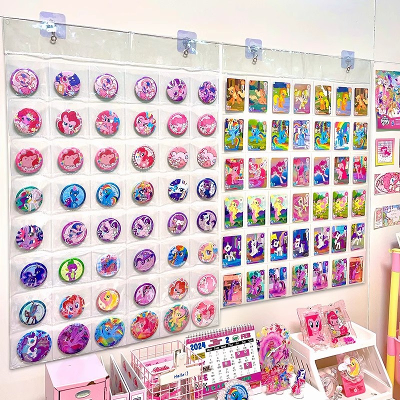 Millet Display Hanging Bag Pony Polly Bar Rack Badge Card Wall Hanging Pain Wall Small Card Wall Hanging Wall Storage Bag