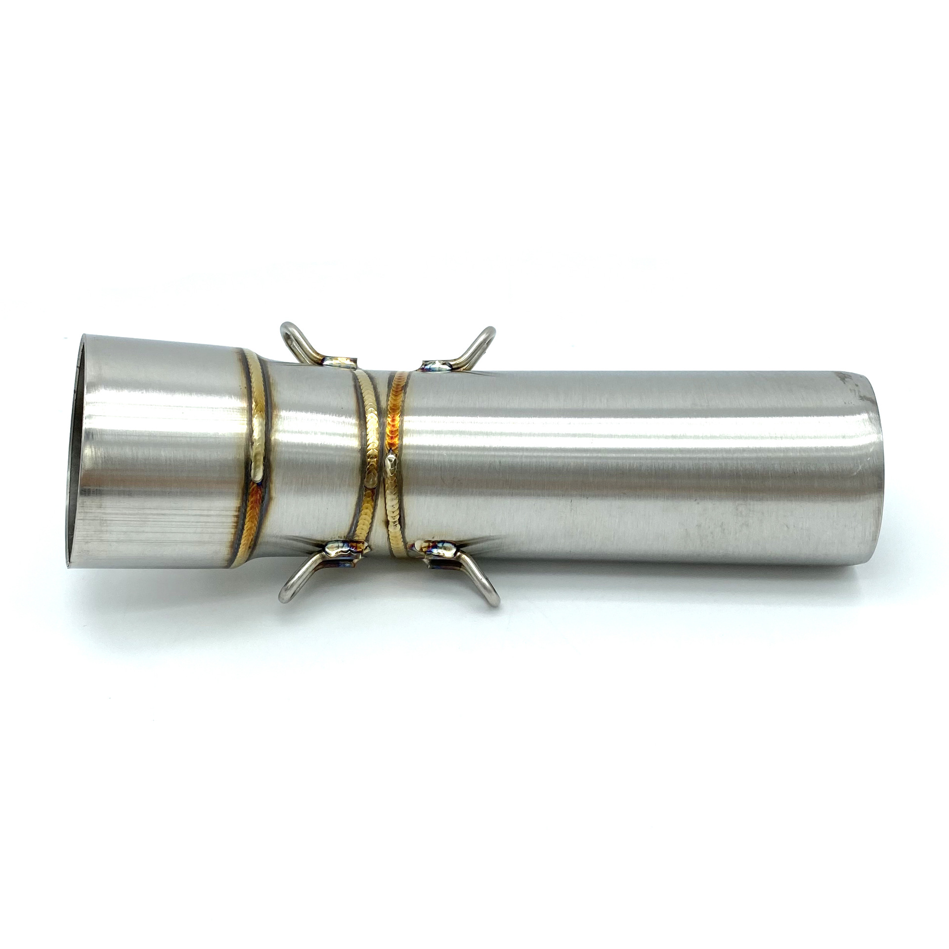 Suitable for BMW F650GS F700GS F800GS ADV motorcycle modified exhaust pipe stainless steel middle section adapter