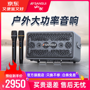 Shanshui Family Ktv Audio Set Karaoke All-In-One High-Power Portable Mobile Karaoke Outdoor Special