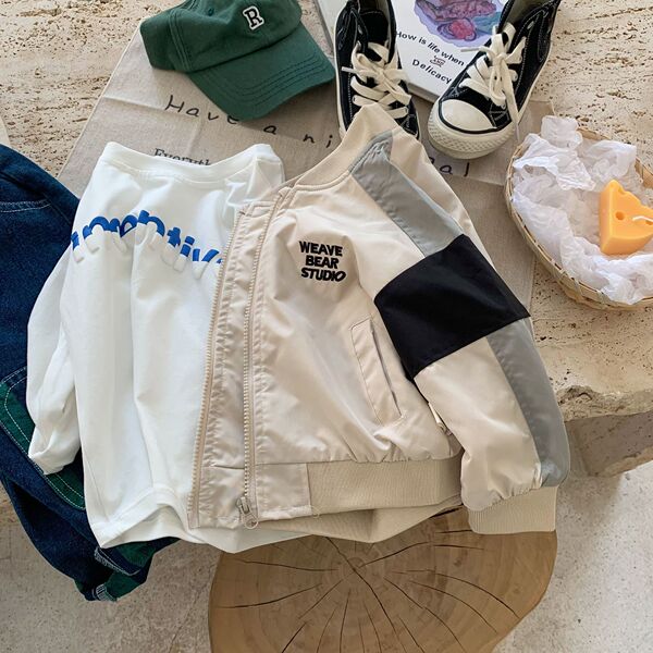 Children's autumn cartoon jacket for boys