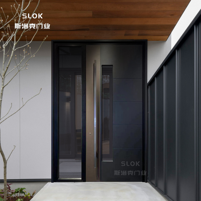 맞춤형 유리문 인기 모델 SLK04 [모든 스타일과 크기를 맞춤 설정할 수 있습니다]