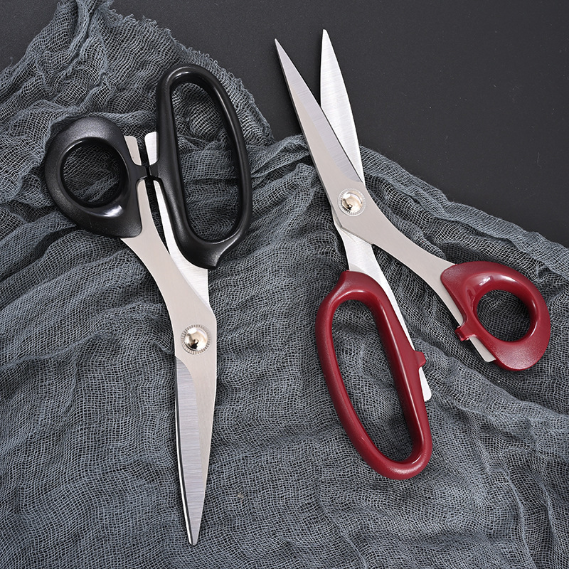 Fabricante de Yangjiang tijeras de sastre tijeras de ropa de acero inoxidable tijeras gruesas tijeras de mango completo afiladas y duraderas