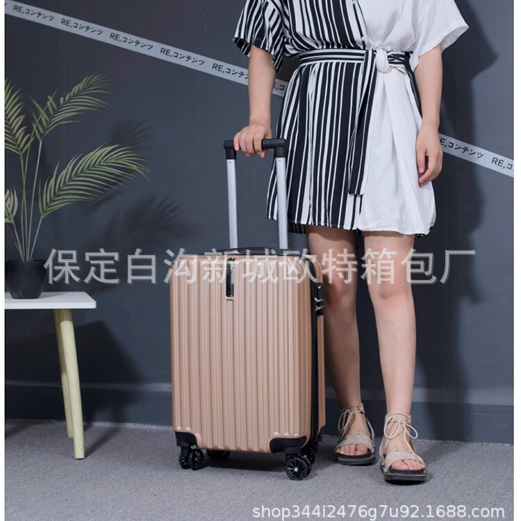 Luggage Suitcase for Women, Trolley Case for Male Students, Universal Wheels, 20inch Multi-Functional Password Suitcases, Strong, Durable and Lightweight