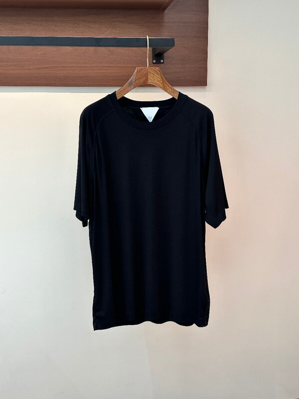 Bv Men's Old Money Style 26 Summer New Style 60S Long-Staple Cotton British Style Pure Cotton Loose Shoulder-Length Short-Sleeved T-Shirt Bv Men's Old Money Style 26 Summer New Style 60S Long-Staple Cotton British Style Pure Cotton Loose Shoulder-Length Short-Sleeved T-Shirt