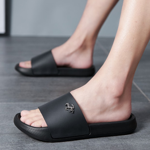 Men's Slippers 2023 New Large Size Men's Non-Slip Summer Fashion Outdoor Sports Beach Shoes Shoes with Shit Sense