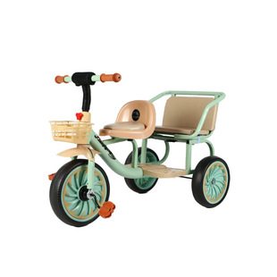 Children's tricycle bicycle multifunctional light bicycle two-seat children's bicycle
