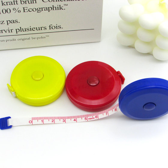 Telescopic portable soft ruler household cute double-sided mini measuring small tape measure measuring coat ruler tape measure manufacturers wholesale cross-border