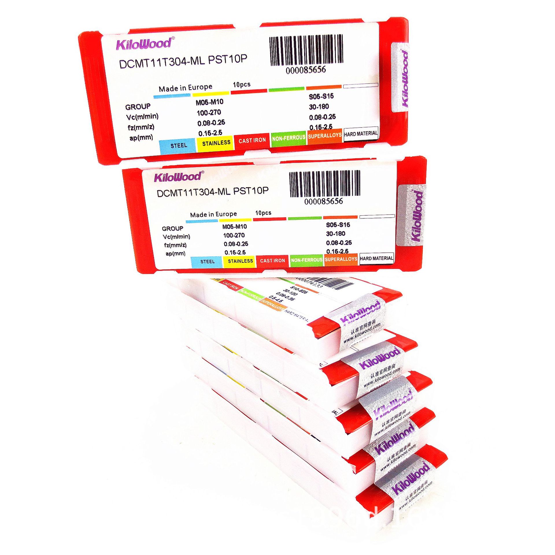 成都千木高温合金刀片/KiloWood钛合金刀：DCMT11T304-ML PST10P