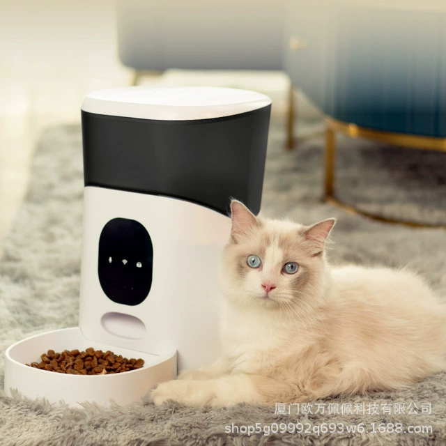 Граффити кормушка для домашних животных APP удаленного управления смарт-вкладчик производитель оптовая продажа миски для кошек и собак многофункциональный