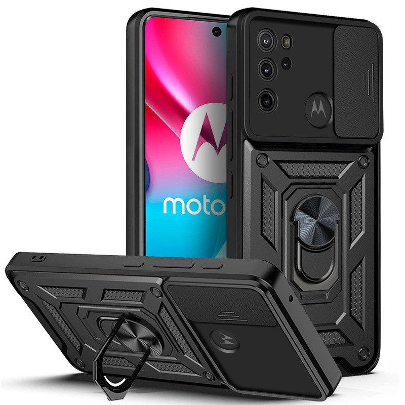 Suitable for Motog60S Sliding Window G06 Mobile Phone Case Gpure Bracket Edge20Pro Protective Case 20Lite Suitable for Motog60S Sliding Window G06 Mobile Phone Case Gpure Bracket Edge20Pro Protective Case 20Lite