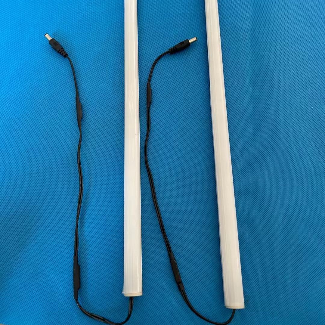 LED橱柜灯免开槽45度打光衣柜酒柜鞋柜层板灯三角V槽LED硬灯条