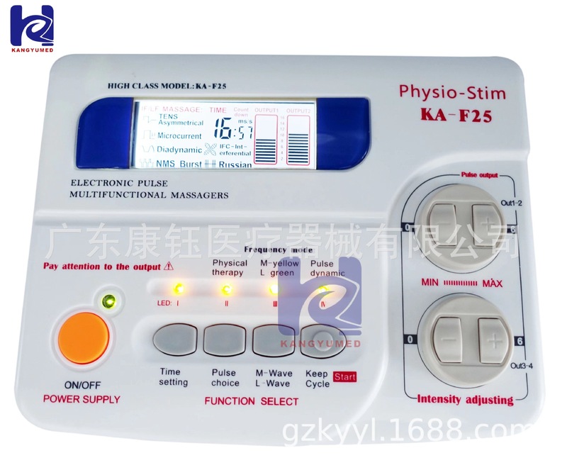 外国貿易電子理学療法器KA-F25家庭用総合電気療法器マッサージ器多機能physio-stim|undefined