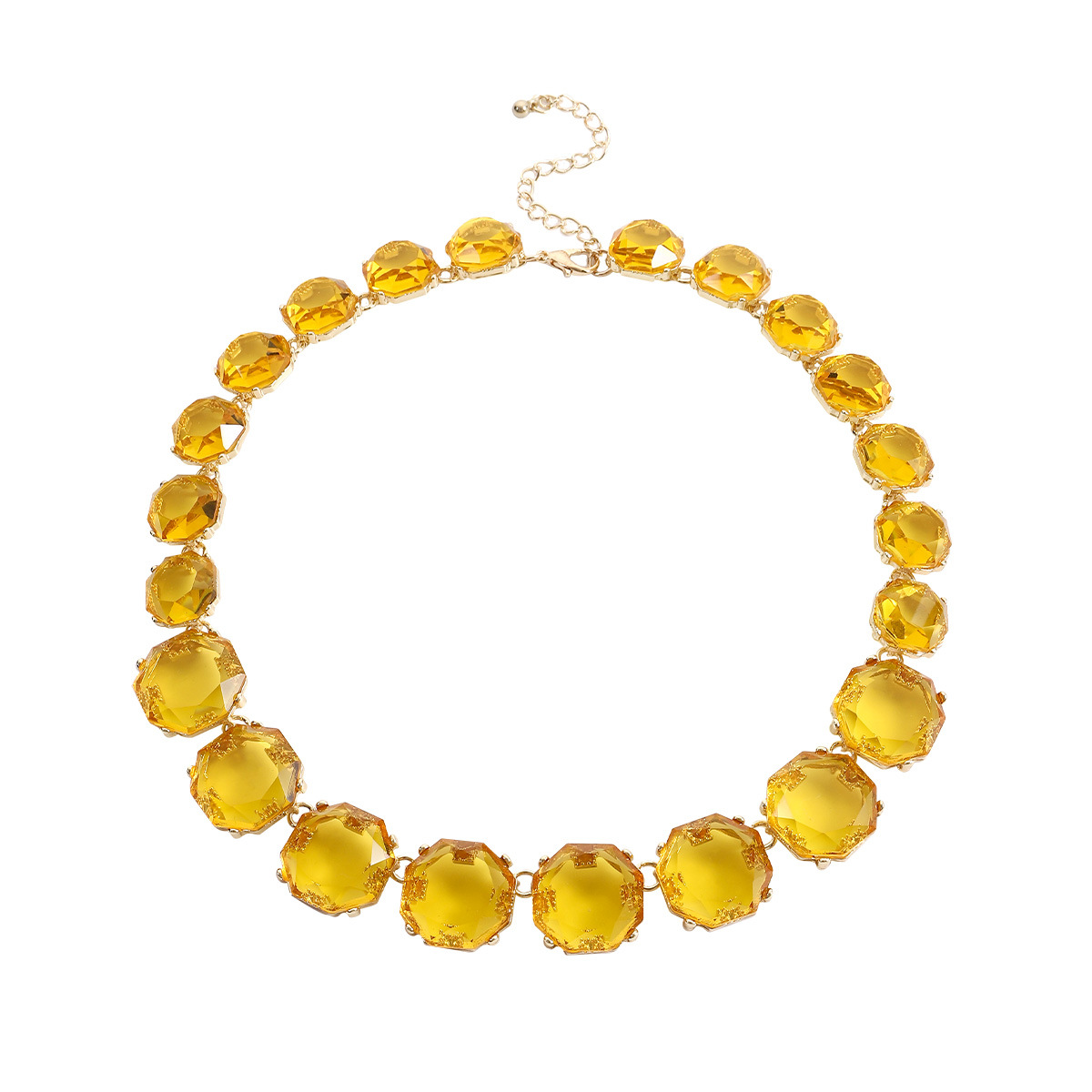 1 Piece Fashion Geometric Alloy Resin Womenu0027S Necklace