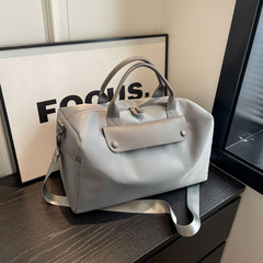 Portable exercise dry-wet separation fitness bag large capacity Oxford cloth carry-on travel bag short-distance business trip travel bag for women