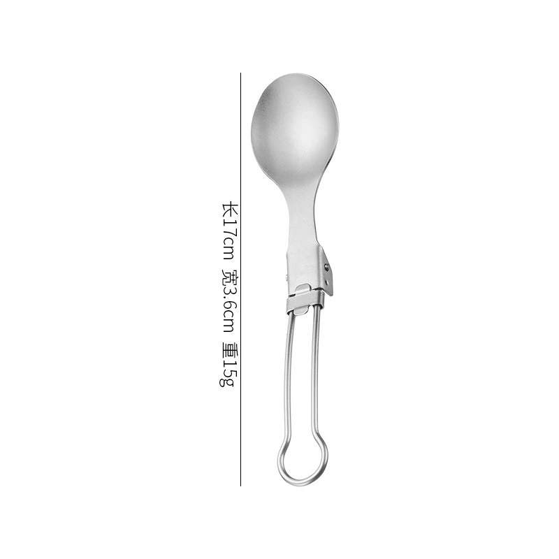 Чистый титановый походный салатник для снега стальная раковина портативная складная миска для кемпинга пикника на открытом воздухе особый набор ножа и вилки