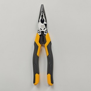 Deli 9inch Labor-Saving Multi-Functional Needle-Nose Pliers Dl101008 Electrician's Pliers Industrial Grade Wire Stripping Pliers and Crimping Pliers