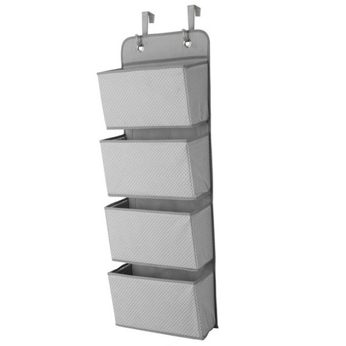 Student dormitory storage door hanging bag wardrobe storage bag wall-mounted bedside hanger sock underwear and pants hanging organizer