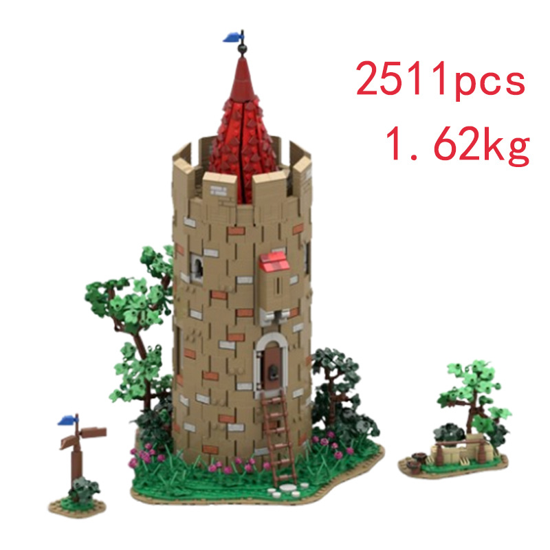 Castle Building Block Model Set For Kids Construction Decor_voghion.com