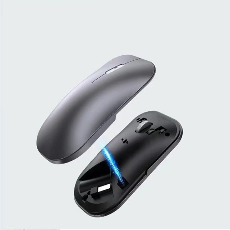 Factory Direct Sales Wireless Mouse Dual-Mode Bluetooth 2.4g Office Standard Suitable for Laptops, Tablets, Mobile Phones, Computer Accessories
