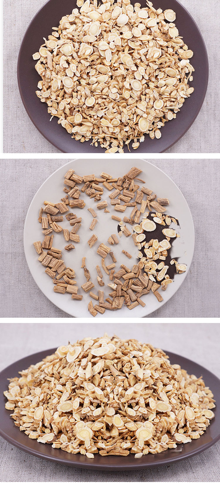 Dried Astragalus Root Slices Huang Qi 500g Bulk Chinese Herbal Tea and Soup Ingredient quality and texture