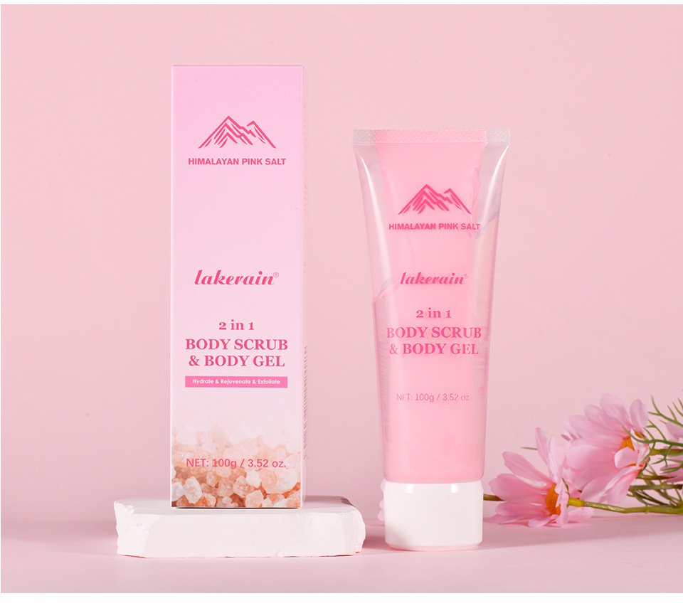 Lakerain Body Scrub 2-in-1 Gentle Cleansing Body Scrub undefined
