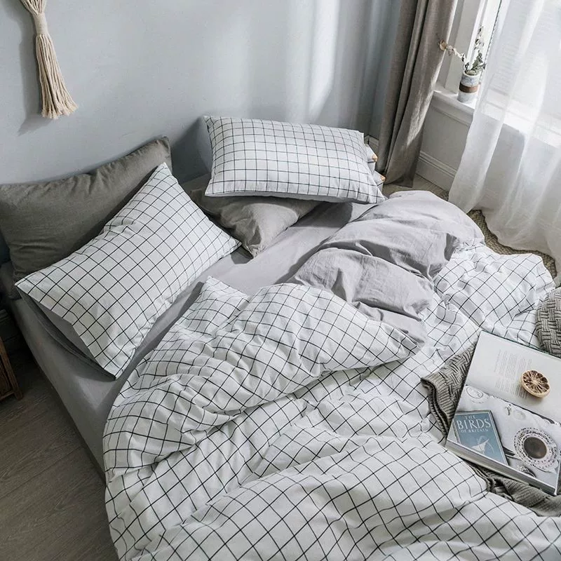 Bed Linen Set, Student/internet-celebrity Style, 3–4 Piece, Multiple Patterns, 1.2–2.4 m