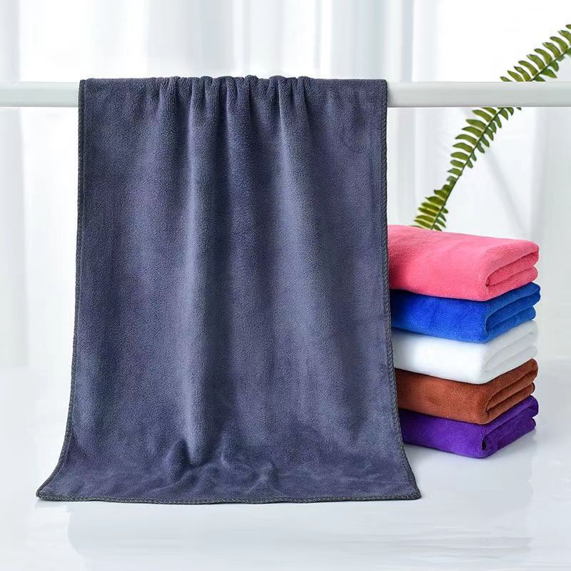 Microfiber Absorbent Towel 35*75 Thickeneded Barber Shop Hair Drying Towel Foot Massage Shop Housekeeping Cleaning Water Towel
